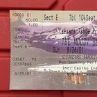 Moody Blues Caesars Circus Maximus Tahoe Concert Ticket Stub August 26 2001