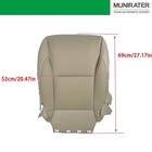 Tan Leather Driver Bottom Seat Cover For Es350 Sedan 2007-2012