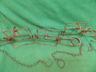 Lot Of 3 Vintage Size 110 Conibear Body Grip Animal Traps  Muskrat Mink