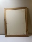 Framed Cross Stitch Sun Bonnet Sue Gardening Vintage Needlepoint Cottagecore