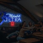 Dimmable Beer Bar Neon Signs Geeinar Michelob Neon Sign For Man Cave Wall Decor