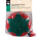 Dritz 732 Strawberry 2 pk Tomato Pin Cushion With Emery  Red  Size 2  3 4-inch  