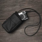 Real Leather Camera Case Bag Cover Pocket For Mirrorless Film Camera And Lens