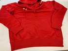 Puma Fleece Hoodie Men s Large Red Pullover Pma8001