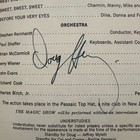 Doug Henning  magician  Signed    the Magic Show May 1975 Cort Theatre Playbill