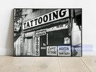 Vintage Coney Island Freddi Tattoo Parlor 1940s Photo Print