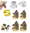 7pcs Metal Sewing Thimble Kit     Finger Protectors For Hand Sewing   Quilting