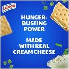 Lance Sandwich Crackers  Captain s Wafers Cream Cheese And Chives  20 Packs