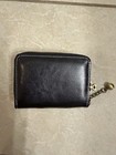 Baellerry Black Women s Zip-around Wallet With Zipper  Card Slots  Id Window