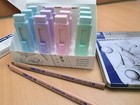 4 Pack Staedtler Sliding Retractable Pencil Eraser With Plastic Sleeve Assorted