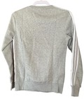 Adidas Women s X-small Essential 3 Stripes Gray Sweatshirt 