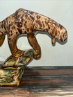 Vintage Mid Century Royal Haeger Tiger Leopard Panther Ceramic Figurine Mcm