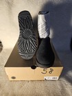 Ugg Bailey Bow Ii Black Bow Fur Trim Suede Mid-calf Women s Boots Size 9