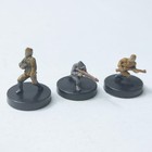 Lot Of 25 Wotc Axis   Allies Miniatures Infantry W Cards - Croatia 2010