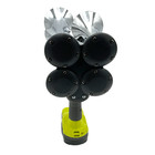 For Ryobi 18v Drill Train 4 Horn Quad Black Air Trumpets With Battery  charger