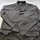 Black Military Tactical Shirt Combat Coat Medium Regular Long Sleeve Made In Usa