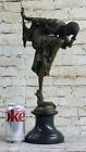 Signed Bronze Art Nouveau Deco Chiparus Statue Figurine Sculpture Art Figure Nr