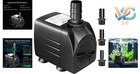 Submersible Water Pump 550gph 30w     Aquarium  Pond  Fountain  Hydroponics