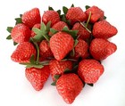 18 Pcs Artificial Strawberries Realistic Fake Fruit Plastic Decorative Props Red