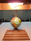 Vintage antique Collectable Desktop Kids Lamp W globe Bakelite  1950s
