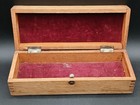 Vintage Wheeler   Wilson Sewing Machine Oak Accessories Box