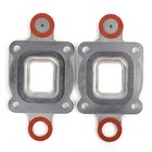 2 Exhaust Manifold Elbow Riser Gasket Dry Joint For Mercruiser 4 3 5 0 5 7 L V6