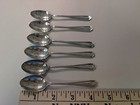 Antique Charles William Fletcher Sheffield Sterling Silver  Demitasse Spoons  6 