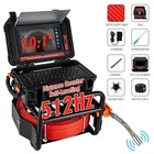 Sewer Camera 165 Ft 50m Self-leveling Drain Camera With  1080p Hd 10 1  Screen