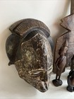 Six  6  Piece African tribal ethnographic Wood Mask Figures Estate Collector Lot