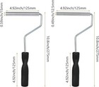 Fiberglass Roller Tool Kit Bubble Paddle Laminating Repair Tub Boat Set 5pcs
