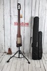 Ibanez Ub804 Upright Bass 4 String Electric Bass Guitar With Gig Bag And Stand