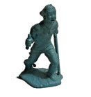 Vintage 1950s Marx Apache Cowboy Frontiersman Running W  Rifle Figure   