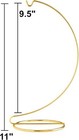 11  Tall Gold Ornament Display Hanger Stands For Christmas Ornaments   6 Pack