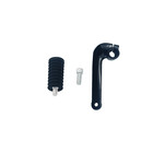 Shift Lever W  Peg Fit Sportster Xl883 Xl1200 2004-2022 Mid Controls