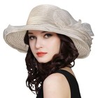 Women s Organza Kentucky Fascinator Hat Cloche Bowler Hat Cocktail Tea Party    
