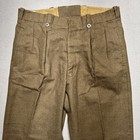 Vintage Mitin Antimite Definitif N t c French Mens Wool Combat Trouser Sz 34x30