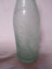 Pre Prohibition Atlas Brewing Company Chicago Il Blue Glass Beer Bottle W  Stop