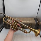 Vintage Getzen Super Deluxe Tone Balanced Trumpet With Original Case