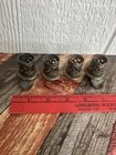 Beautiful 1950s Metal 4 Compartment Lipstick Holder For Vanity Dressing Table