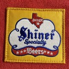      Vintage Style  shiner Beer  Embroidered Hook   Loop Backed Patch Texas Bock
