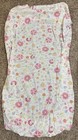 Pottery Barn Kids Crib Fitted Sheet Garden Party Floral Print 100  Cotton