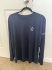 New Dallas Cowboys Nfl Football Nike Dri-fit On Field T-shirt Men s Xl Nwt Blue