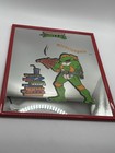 Vintage Teenage Mutant Ninja Turtles Michelangelo Carnival Pizza Mirror Tmnt