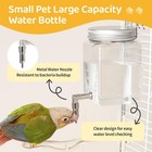 Guinea Pig Water Bottle No Drip 17oz     Leak Proof Rabbit Water Dispenser With   
