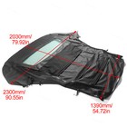 Fit For Ford Mustang 2005-2013 2014 Convertible Soft Top W  Heated Glass Window