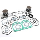 For Ski-doo Mxz 800 Top End Rebuild Kit Dual Ring Pistons Bearings Gaskets 00-07
