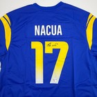 Autographed signed Puka Nacua  17 Rams Authentic Rookie Jersey Fanatics Coa