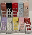 Kiss Nails New Impress press-on Acrylic gel Fantasy voguish classy  you Choose 