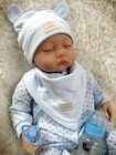 22  Reborn Baby Dolls Realistic Toddler Boy Silicone Vinyl Soft Newborn Doll Toy