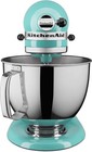 Kitchenaid Artisan Series 5 Quart Tilt Head Stand Mixer  Ksm150ps  Aqua Sky